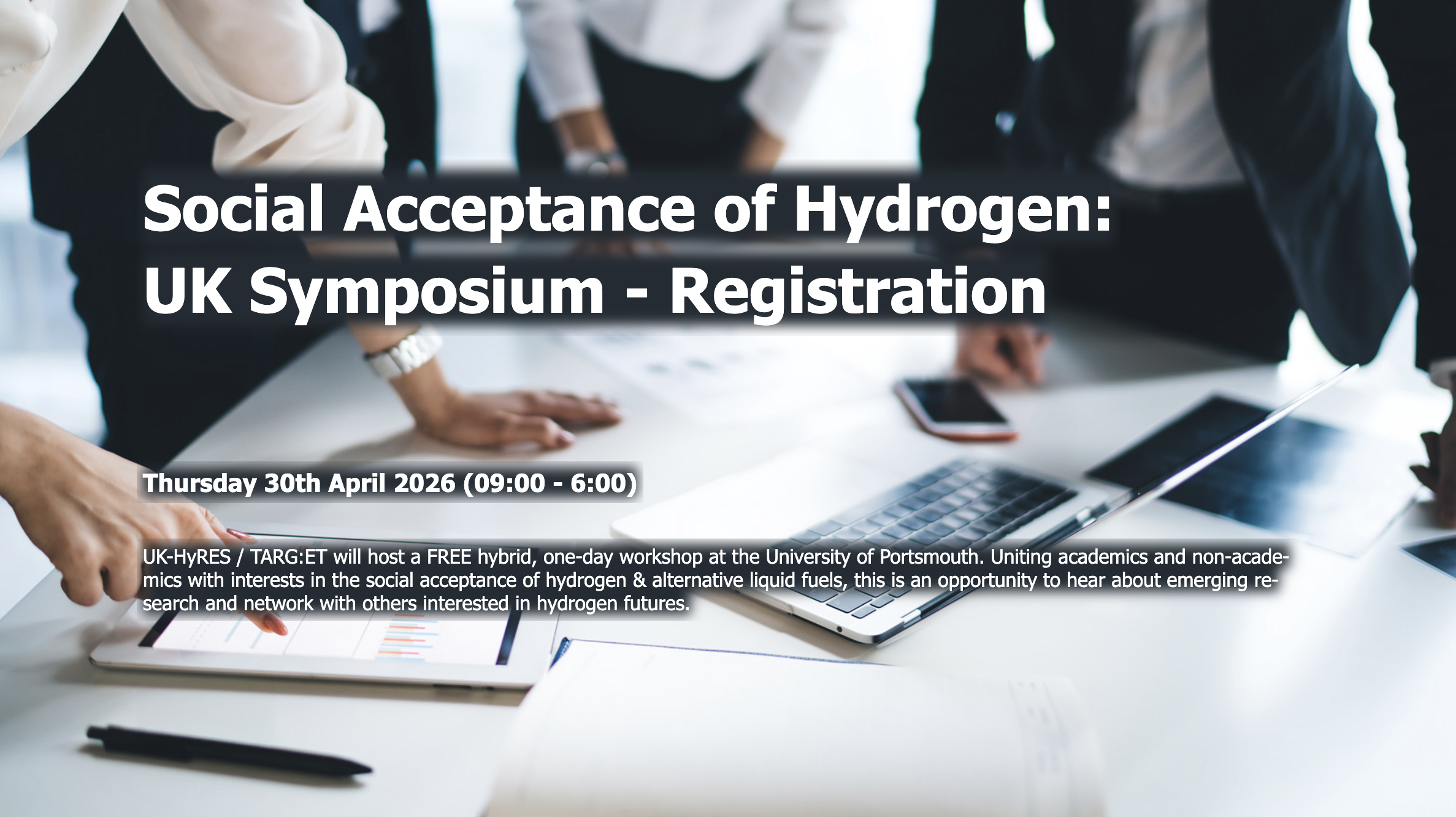 Social Acceptance of Hydrogen Symposium: UK Symposium - ukhyres